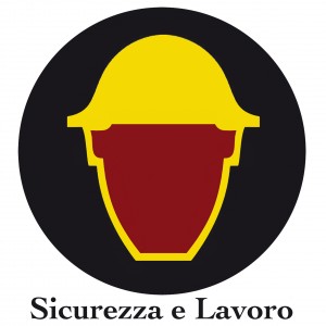 Logo Sicurezza e Lavoro tondo scritta